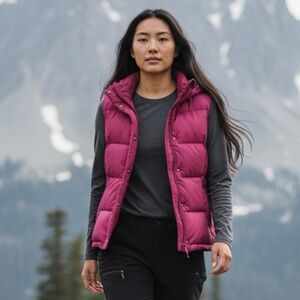 Lululemon Wunder Puff 600-Down-Filled Pink Cropped Puffer Vest